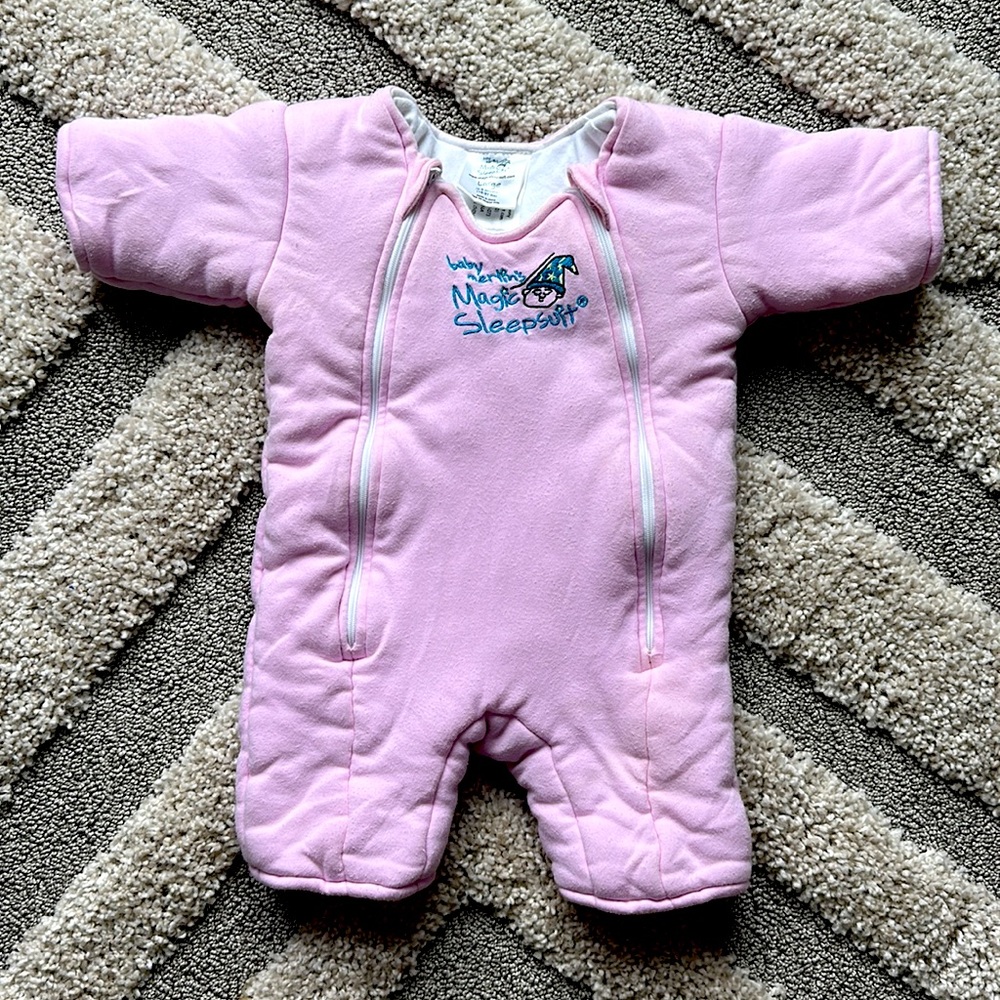 Pink Magic Merlin Sleep Suit - Large